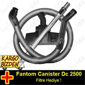 Fantom Canister DC 2500 Süpürge Emici Başlığı Borusu