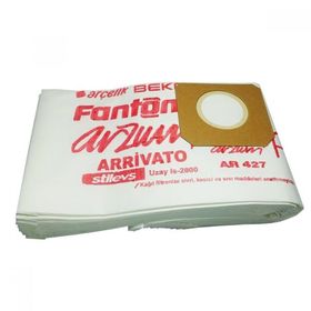 Fantom CC H2O Kağıt 10 Adet Uyumlu Süpürge Toz Torbası