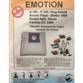 Fantom DC 2400 20 li Süpürge Toz Torbası