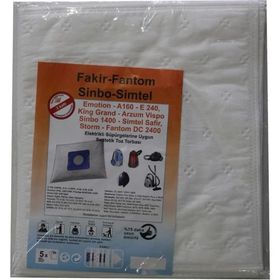 Fantom DC 2400 Uyumlu Sentetik Elektrikli Süpürge Toz Torbası