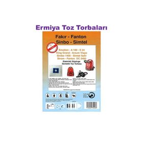 Fantom DC 2800 2850 Bez 20 AD Uyumlu Süpürge Toz Torbası