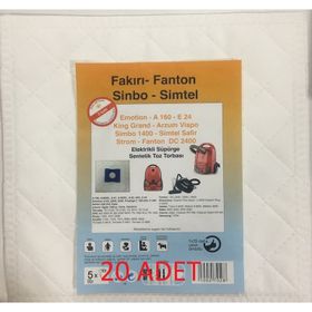 Fantom DC 2800 2850 Bez 20 AD Uyumlu Süpürge Toz Torbası