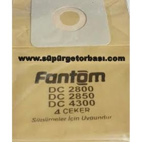 Fantom DC 2850 Uyumlu Süpürge Toz Torbası