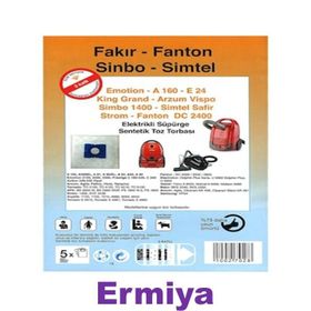 Fantom DC 3000 Çekici Bez 20 Adet Uyumlu Süpürge Toz Torbası