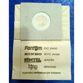 Fantom DC 4300 4 Çeker Bez 20 Adet Uyumlu Süpürge Toz Torba