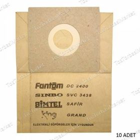 Fantom DC 4300 4 Çeker Uyumlu Süpürge Toz Torbası