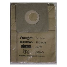 Fantom DC2400 Kağıt Uyumlu Süpürge Toz Torbası
