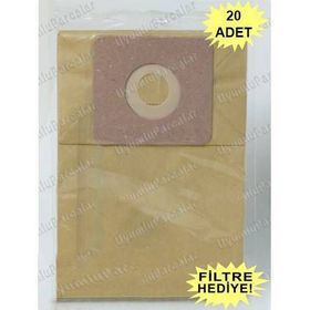 Fantom DC4300 4 Çeker Kağıt 20lİ Uyumlu Süpürge Toz Torbası