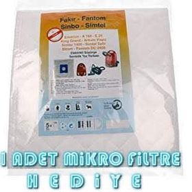 Fantom Fantom DC 2400 Kağıt Uyumlu Süpürge Toz Torbası