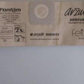 Fantom H20 Kağıt 20 Adet Uyumlu Süpürge Toz Torbası