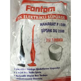 Fantom Hamarat P 1500 2 Adet Uyumlu Süpürge Toz Torba