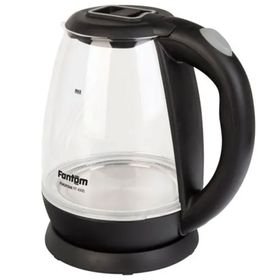 Fantom KT 4000 Fokurdak Siyah Cam Su Isıtıcı Kettle