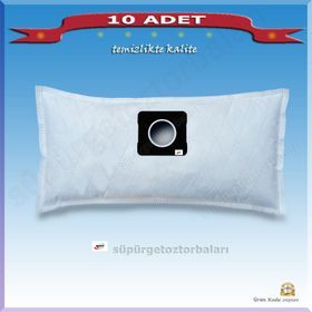 Fantom Magic DU 1850 10 Adet uyumlu Süpürge Toz Torbası