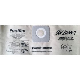 Fantom Master WD 2750 Kağıt 10 Adet Uyumlu Süpürge Toz Torbası