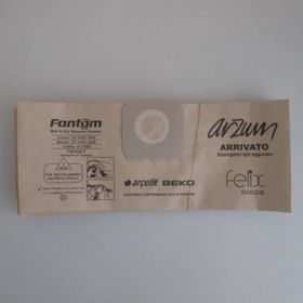Fantom Master WD 2750 M Kağıt 10 Adet Uyumlu Süpürge Toz Torbası