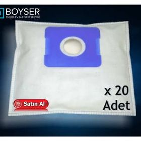 Fantom Misty DC-4200 10 Adet Süpürge Toz Torbası