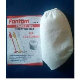 Fantom P1200 Pratik Dik Bez 10 Adet Uyumlu Süpürge Toz Torbası