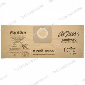 Fantom Robotix CC 6300 20 Adet Süpürge Kağıt Toz Torbası