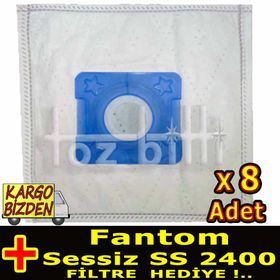 Fantom SS-2400 Sessiz Süpürge Toz Torbası
