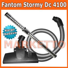 Fantom Stormy DC 4100 Elektrikli Emici Başlık Teleskopik Boru Set