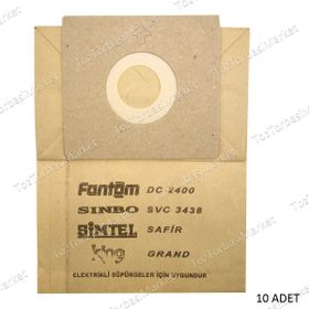 Fantom WF-5500 10 Adet Süpürge Toz Torbası