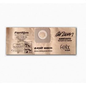 Fantom WS 2500 Mucize Kağıt 20 Adet Uyumlu Süpürge Toz Torbası