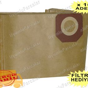 Fantom Yummy CC 6000 Kağıt 10 Adet Uyumlu Süpürge Toz Torbası