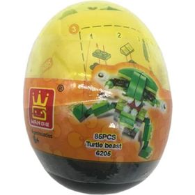 Farbu Oyuncak 85 Parça Turtle Beast Yapı Blokları