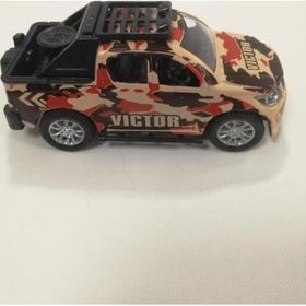 Farbu Oyuncak K137A25K Fast Racer High Simulation Metal Çek Bırak Askeri Araba