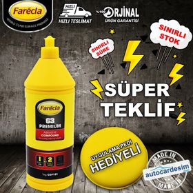 Farecla G3 1 kg Premium Çizik Giderici Sıvı Araç Pastası