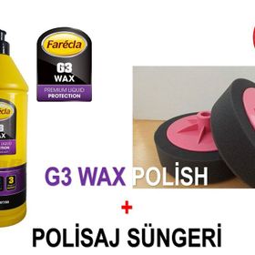 Farecla G3 1 lt Wax Premium Liquid Cila + Cila Süngeri