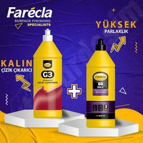 Farecla Süper İkili Farecla G3 Pasta 1 lt Farecla 1 lt G3 Cila