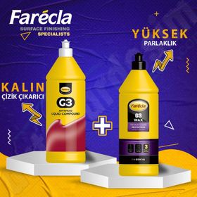 Farecla Süper İkili Farecla G3 Pasta 1 lt Farecla 1 lt G3 Cila