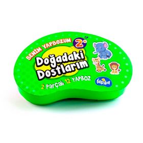 Farika Doğadaki Dostlarım 2 Parçalı 12 Yapboz