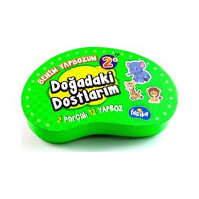 Farika Doğadaki Dostlarım 2 Parçalı 12 Yapboz