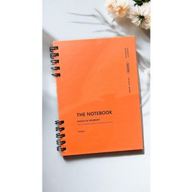 Fark Tanıtım The Notebook Serisi 80 Yaprak Çizgili A5 Orange Coral Kapak Spiralli Defter