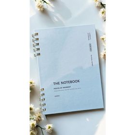 Fark Tanıtım The Notebook Serisi 80 Yaprak Çizgisiz A5 Placid Blue Kapak Spiralli Defter