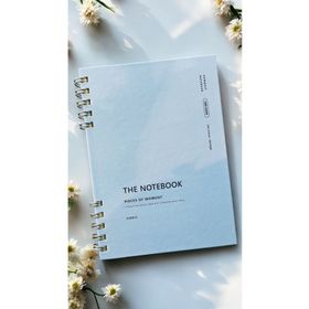 Fark Tanıtım The Notebook Serisi 80 Yaprak Kareli A5 Placid Blue Spiralli Defter