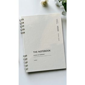 Fark Tanıtım The Notebook Serisi 80 Yaprak Noktalı A5 Light Grey Kapak Spiralli Defter