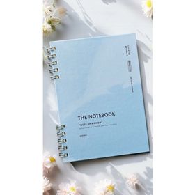 Fark Tanıtım The Notebook Serisi 80 Yaprak Noktalı A5 Placid Blue Kapak Spiralli Defter