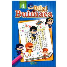 Fark Yayınları - Bilgi Bulmaca İlkokul 4