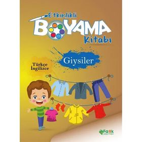 Fark Yayınları Giysiler Etkinlikli Boyama Kitabı