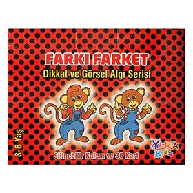 Farkı Farket Dikkat ve Görsel Algı Seti - kollektif