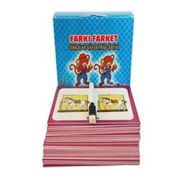 Farkı Farket Dikkat ve Görsel Algı Seti - kollektif