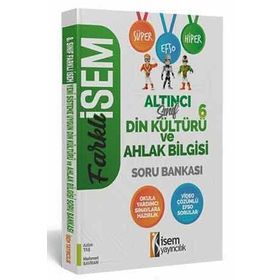 Farklı İsem 6. Sınıf Din Kültürü Soru Bankası İsem Yayıncılık