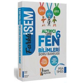 Farklı İsem 6. Sınıf Fen Bilimleri Soru Bankası İsem Yayıncılık