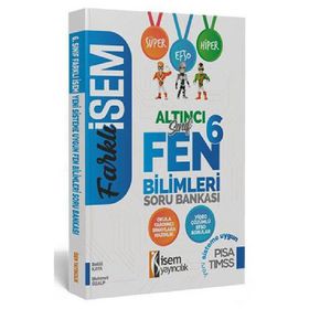 Farklı İsem 6. Sınıf Fen Bilimleri Soru Bankası İsem Yayıncılık