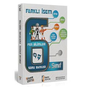 Farklı İsem 6. Sınıf Fen Bilimleri Soru Bankası İsem Yayıncılık