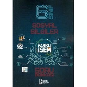 Farklı İsem 6. Sınıf Sosyal Bilgiler Soru Bankası İsem Yayınları
