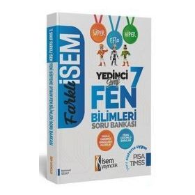 Farklı İsem 7. Sınıf Fen Bilimleri Soru Bankası İsem Yayıncılık